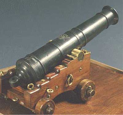 Корабельная пушка образца 1804 года.